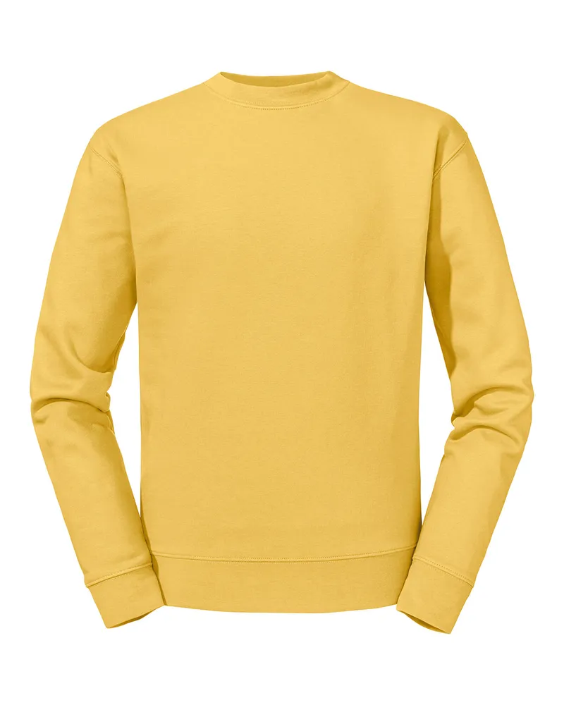 Russell Athletic Russell - Sweatshirt für Herren angesetzte Ärmel (Senfgelb Gelb