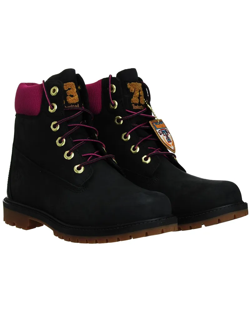 Timberland Heritage 6-Zoll Damen Schwarz Stiefel Schwarz