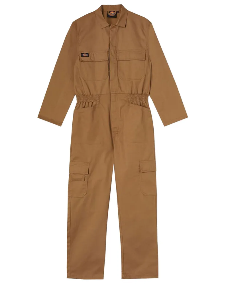 Dickies Everyday Khakifarbener Overall für Damen Khaki