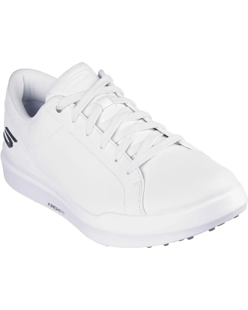 Skechers GO Golf Drive 6 Leder Herren Weiße Golfschuhe Weiß