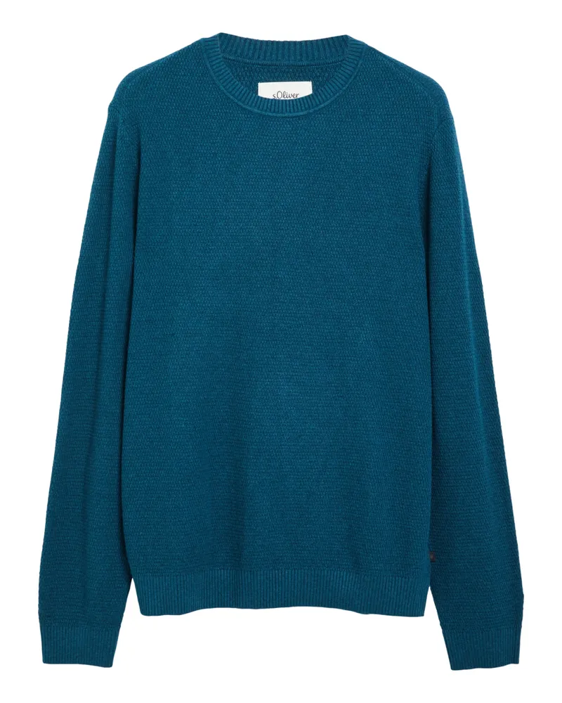 S.Oliver Pullover Blau