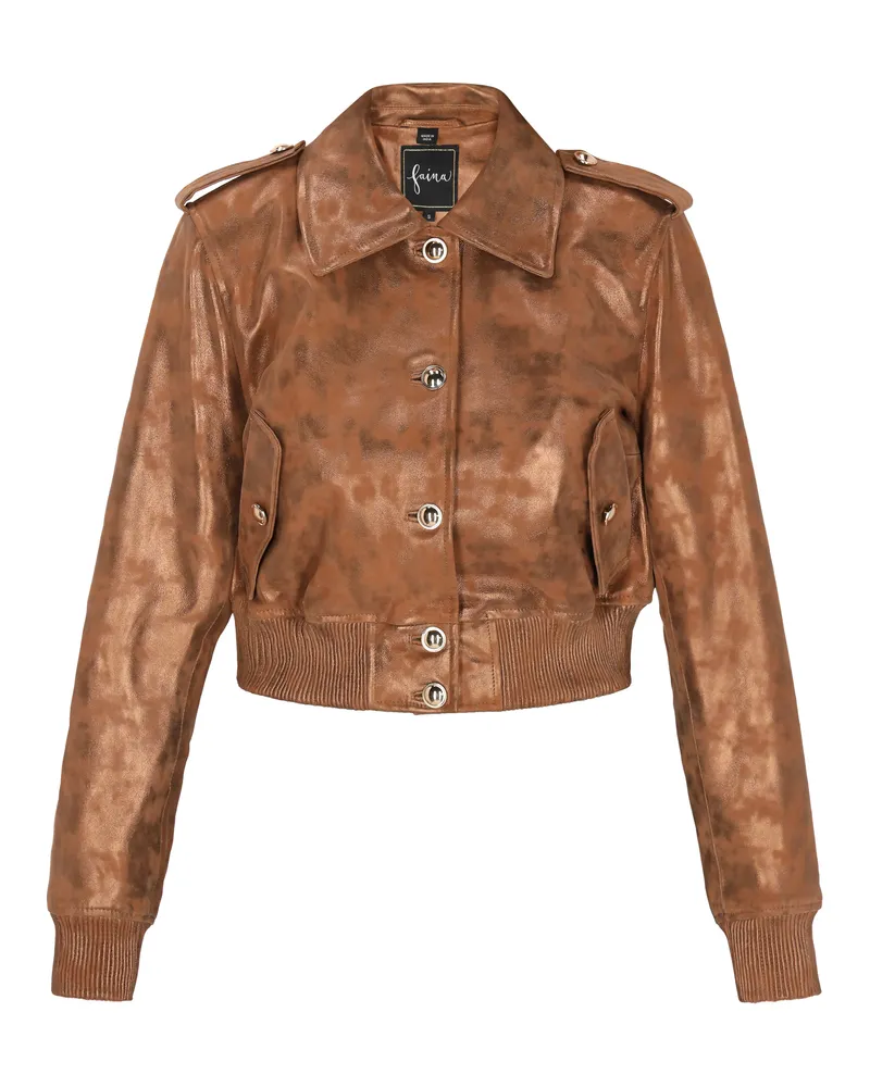FAINA Jacke Frauen Kupfer Kupfer