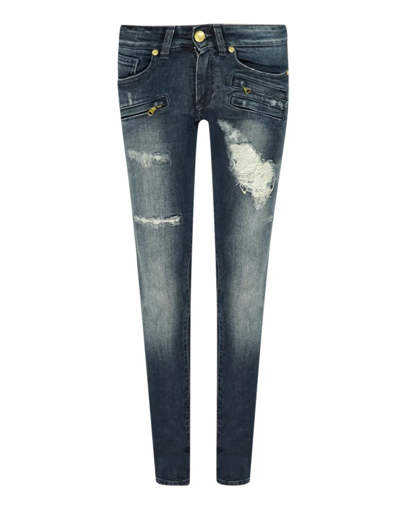 Balmain FP5359J4362 Blaue Jeans Blau