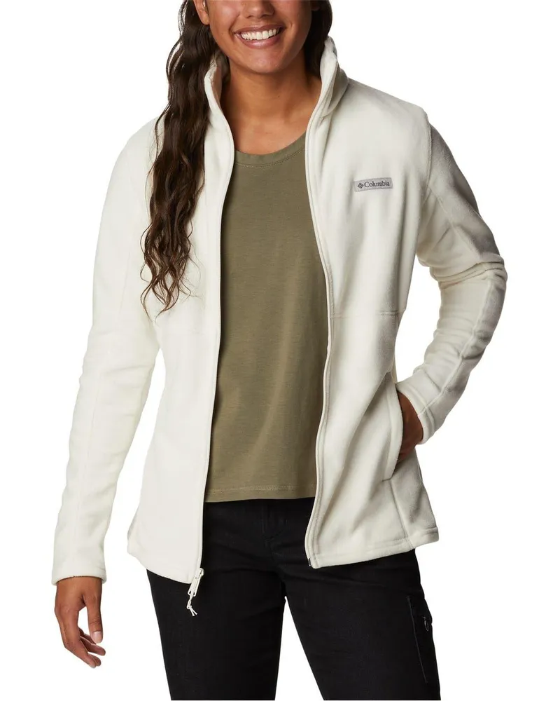 Columbia Sportswear Company Basin" Fleecejacke für Damen (Kreide Wollweiß