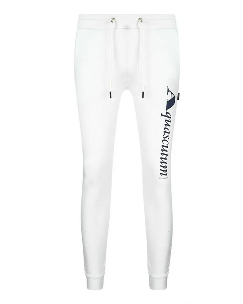 Aquascutum Jogginghosen für Herren (Weiß Weiß