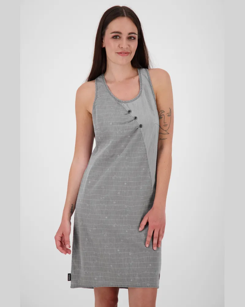 Alife and Kickin CameronAK DNM Dress Damen steal denim Grau