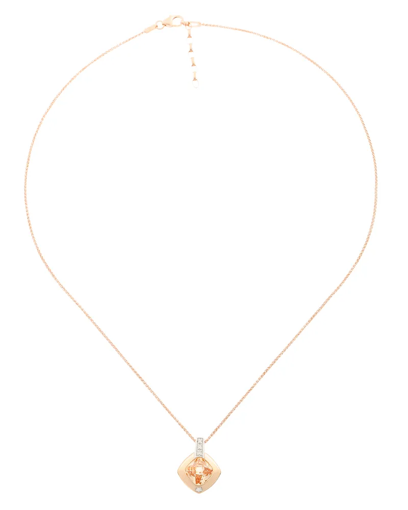Orphelia Athena' Damenkette mit Anhänger aus 925er Sterlingsilber, Silber/Rosé, ZH-7113 Silber