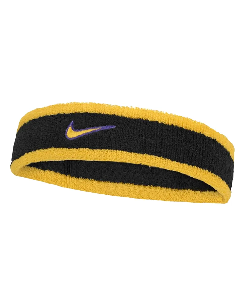 Nike Classic" Stirnband (Schwarz/Violett Schwarz