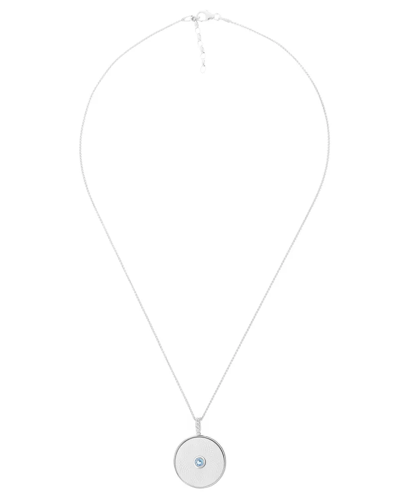 Orphelia Genoa' Damenkette mit Anhänger aus 925er Sterlingsilber – Silber ZH-7291 Silber