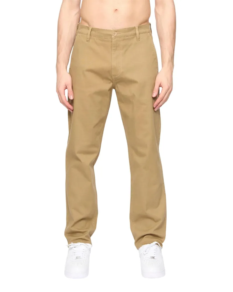 CrossHatch Chalford" Chino für Herren (Keks Braun