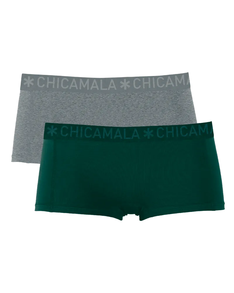 Muchachomalo Chicamala Boxershorts – 2er-Pack – Mädchenunterwäsche Mehrfarbig