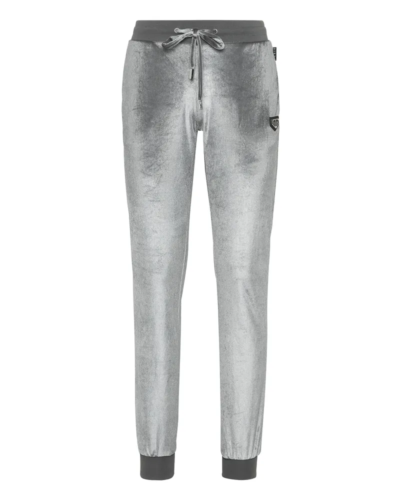 Philipp Plein Jogginghose Skull Weiß