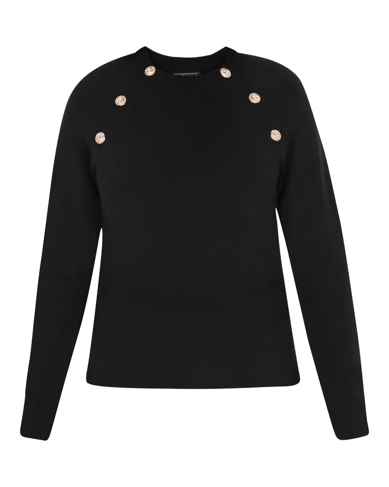 FAINA Pullover Frauen Schwarz Schwarz