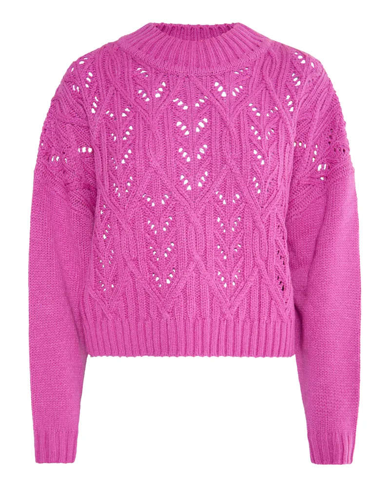IZIA Strickpullover Damen Bierenpink Rosa