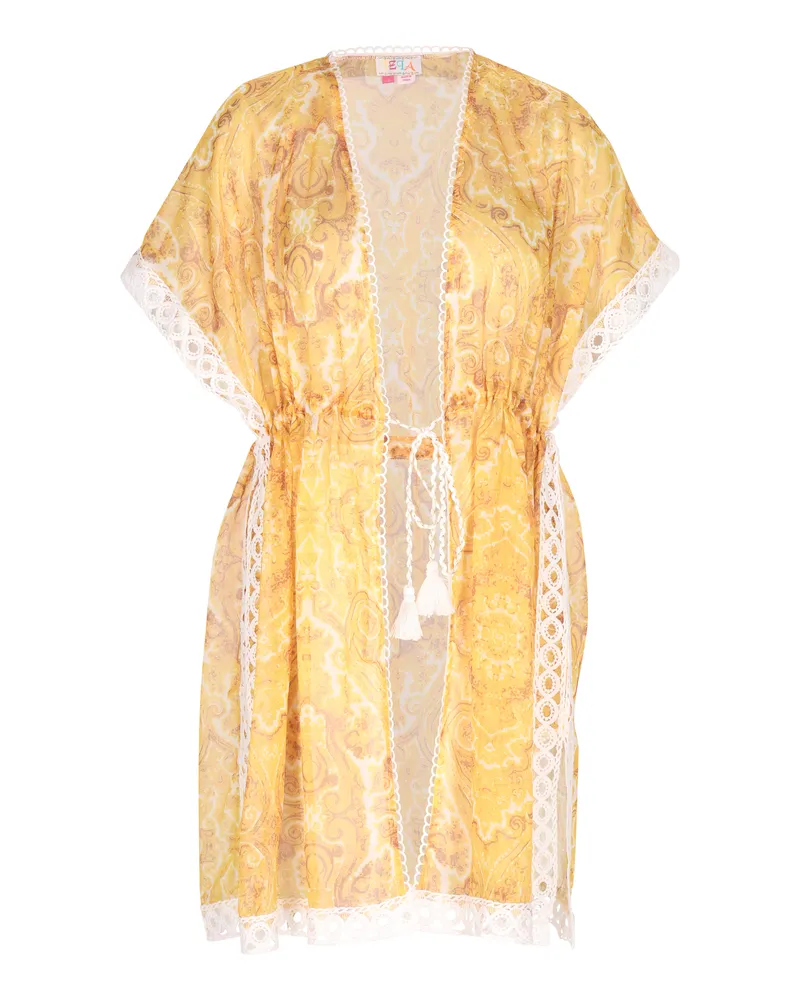 IZIA Kimono Damen gelb Gelb