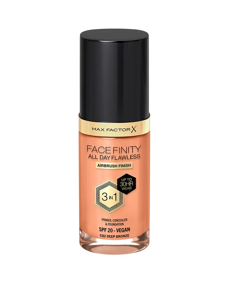 Max Factor Facefinity All Day Flawless 3 In 1 Foundation #82-deep Bronze 30 ml 