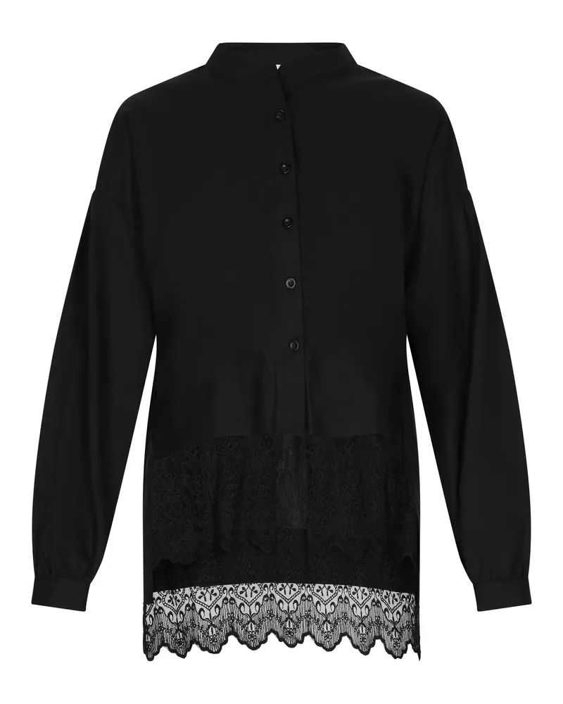 IZIA Bluse für Damen - Schwarz Schwarz