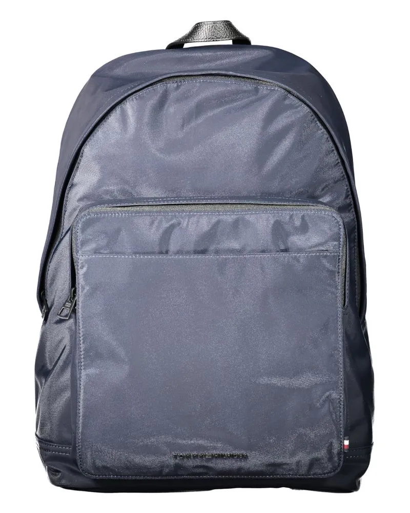 Tommy Hilfiger Blau Polyester Männer Rucksack Blau