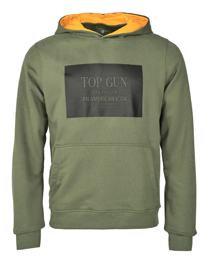 Top Gun Hoodie TG20213015 Oliv