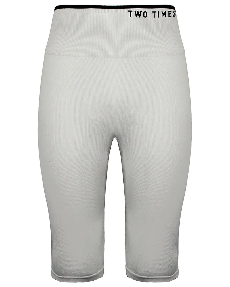 2XU Engineered Hi-Rise Womens Beige/Black Shorts Schwarz