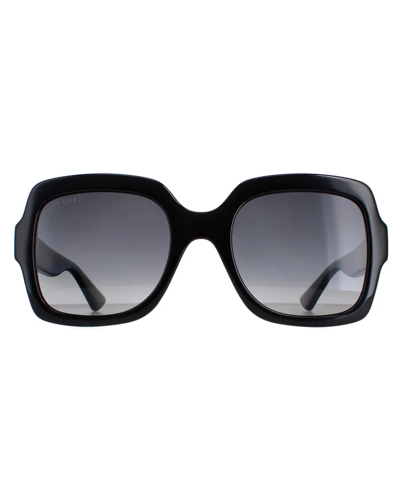 Gucci Square Womens Schwarz Grau Gradient Polarisiert GG1337S Schwarz