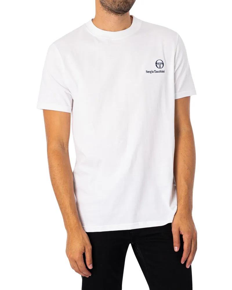 Sergio Tacchini Felton-T-Shirt, Weiß Weiß