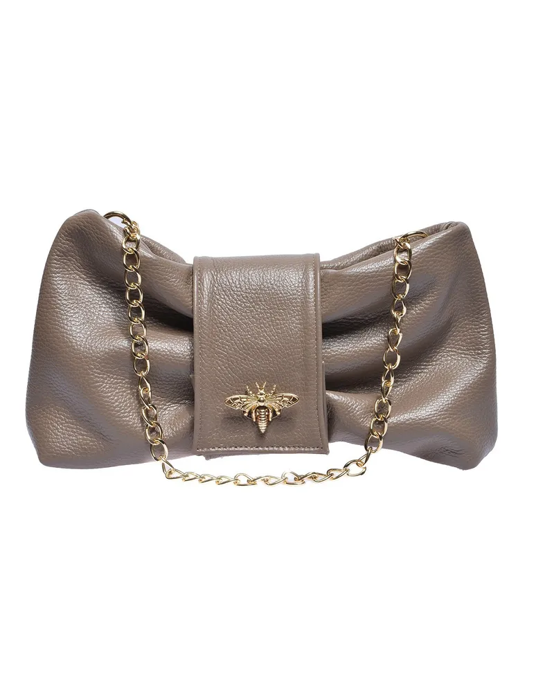 Isabella Rhea MUD Rindsledertasche Beige