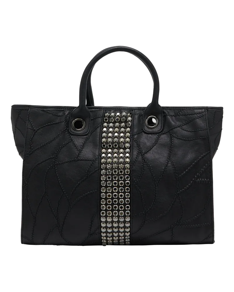 FAINA Handtasche Handtasche Frauen Schwarz Schwarz