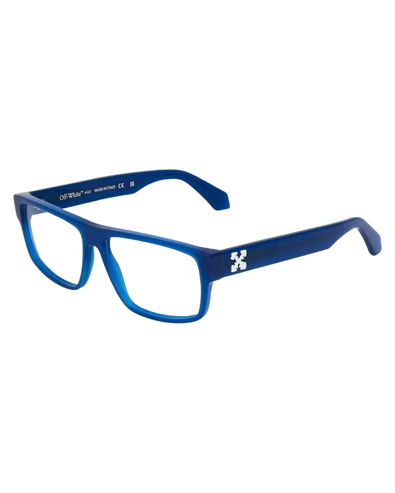 OFF-WHITE Off White - "Style 8p" Sonnenbrille für Herren/Damen Unisex (Blau Blau