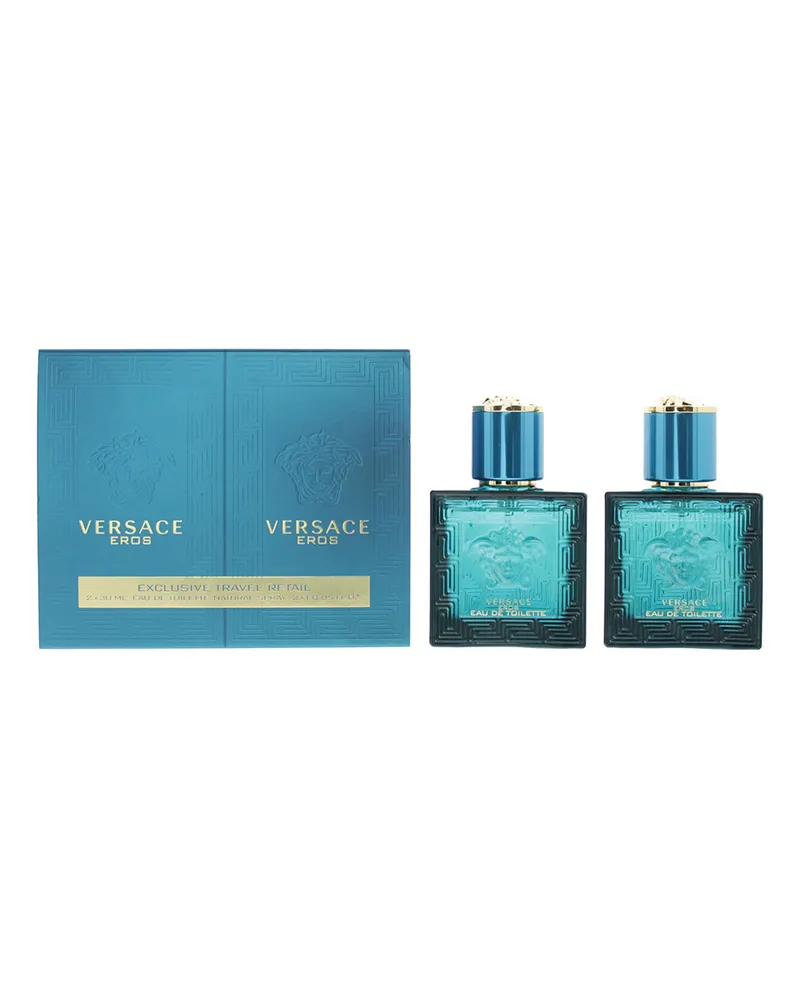 Versace Eros 2-teiliges Geschenkset: Eau De Toilette 30ml - Eau De Toilette 30ml 
