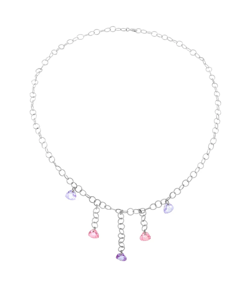 Orphelia Halskette für Damen, Sterling-Silber 925, Silber ZK-2684 Silber