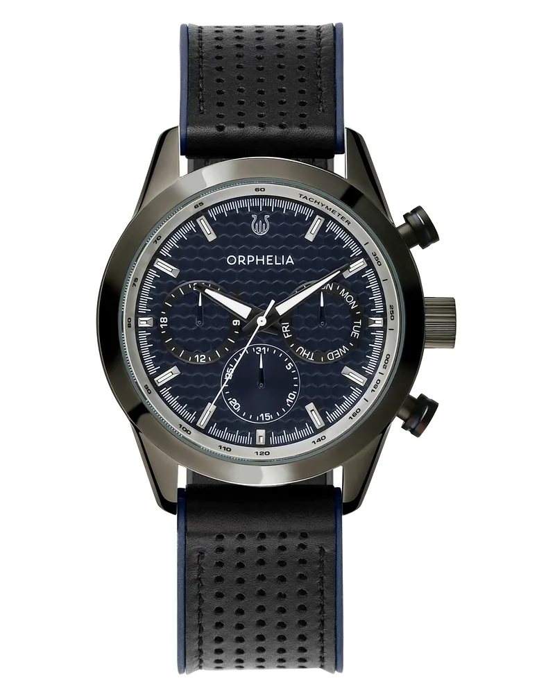 Orphelia Sandblast Herren-Armbanduhr blau OR71903 Blau