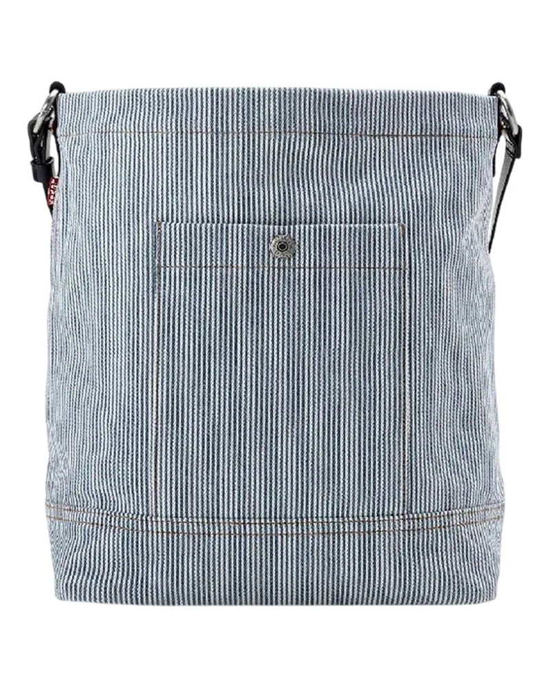 Levi's Heritage" Beuteltasche, Längsstreifen (Grau gestreift Grau