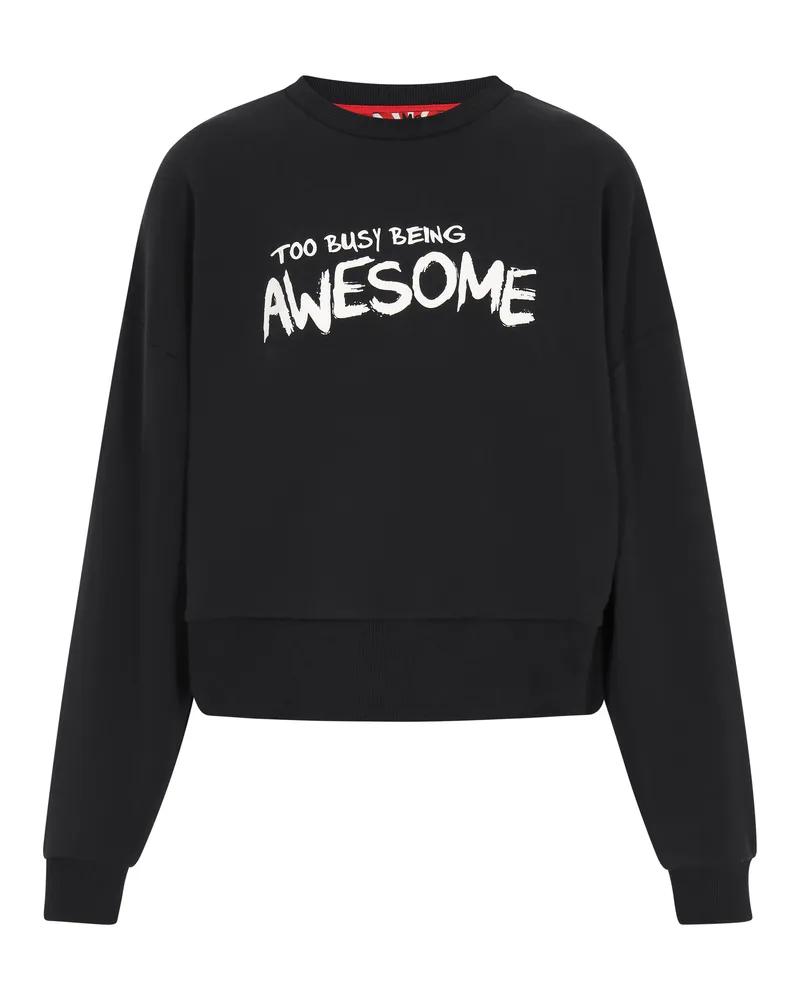 My Mo Sweatshirt für Damen - Schwarz Schwarz
