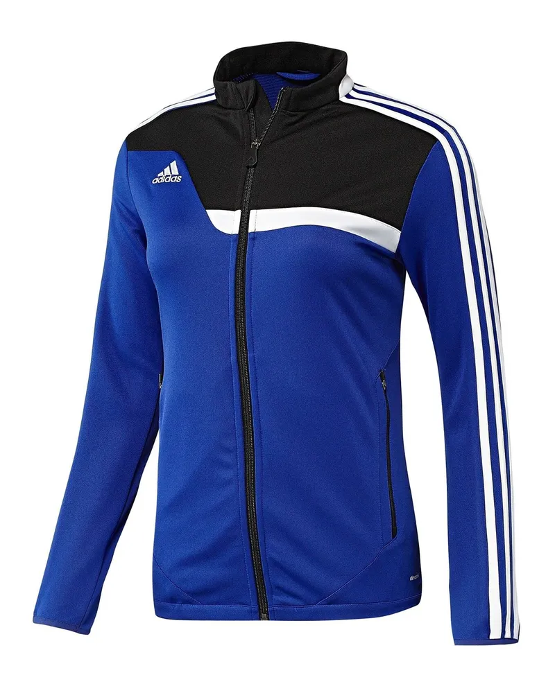 adidas Tiro 13 Frauenblau -Trackjacke Schwarz