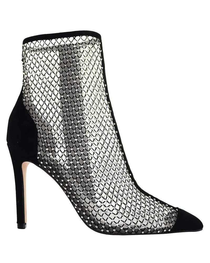 Ted Baker Junapah Crystal Mesh Womens Black Stiefel Schwarz