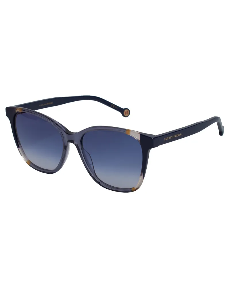 Carolina Herrera New York Schmetterlings-Sonnenbrille für Damen CH0061S Blau
