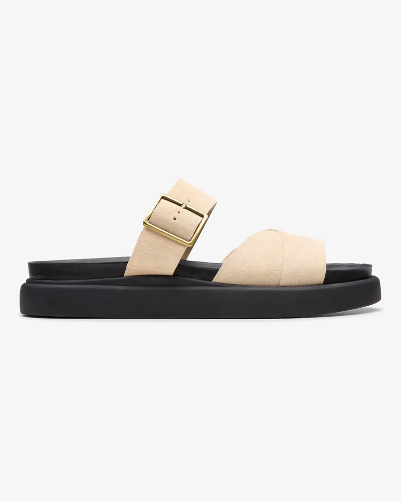 Clarks Aristella Mules, Wildleder-Sandalen - Braun Braun