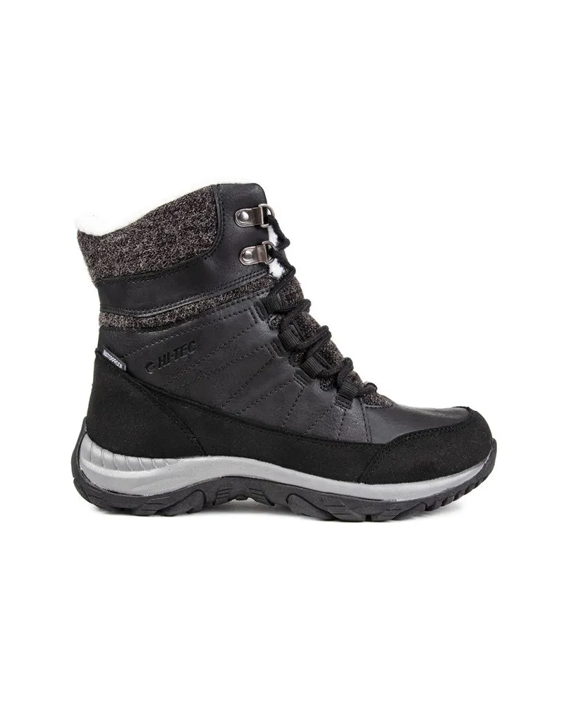 Hi-Tec Riva Mid Damen Wanderschuhe in Schwarz Schwarz