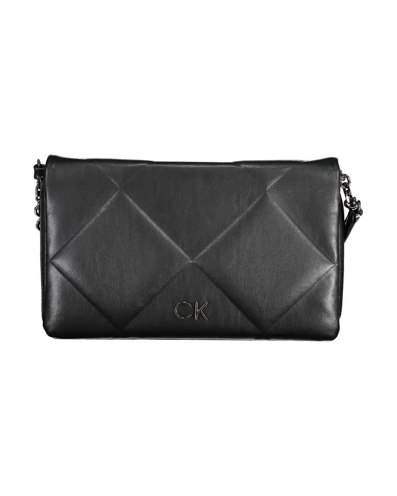 Calvin Klein Kettenstepp Schultertasche K60K609536 Schwarz