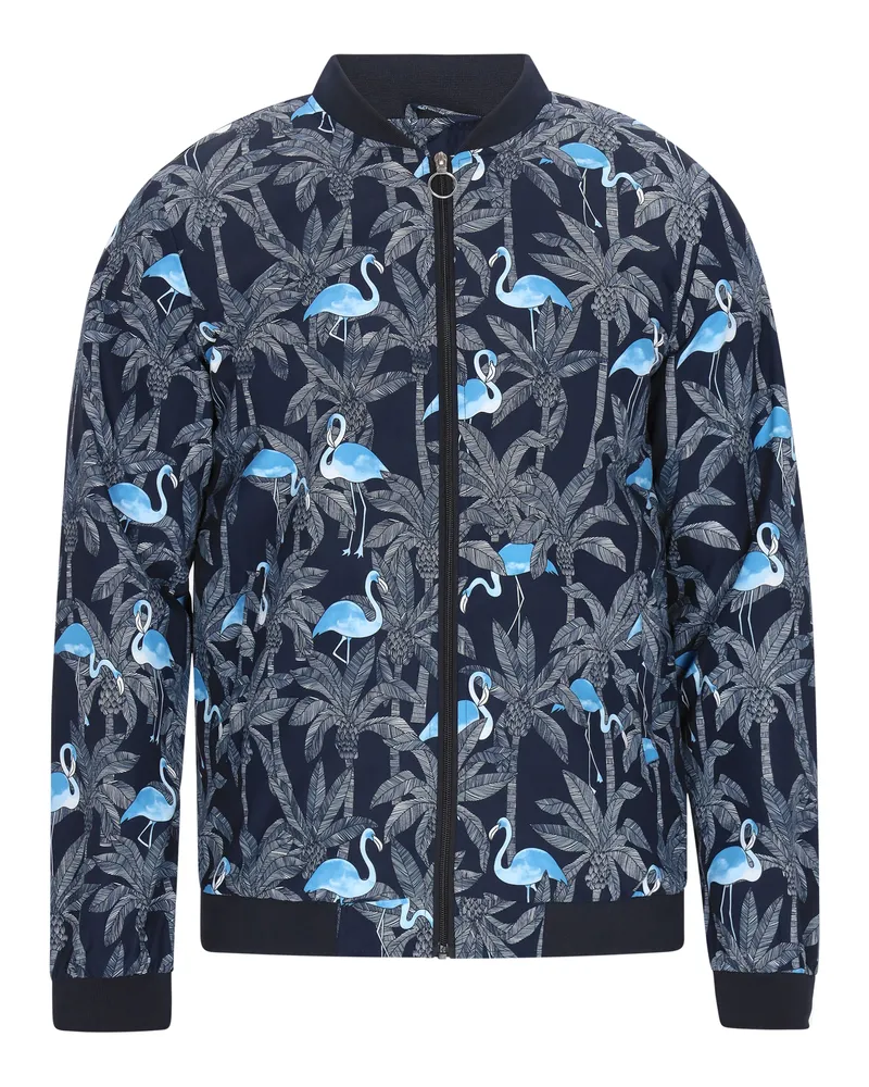 My Mo Jacke Männer schwarz mehrfarbig Schwarz