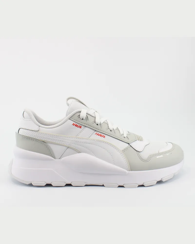 Puma RS 2,0 Basismenschen synthetische Schnürtrinker 374012 02 Wollweiß