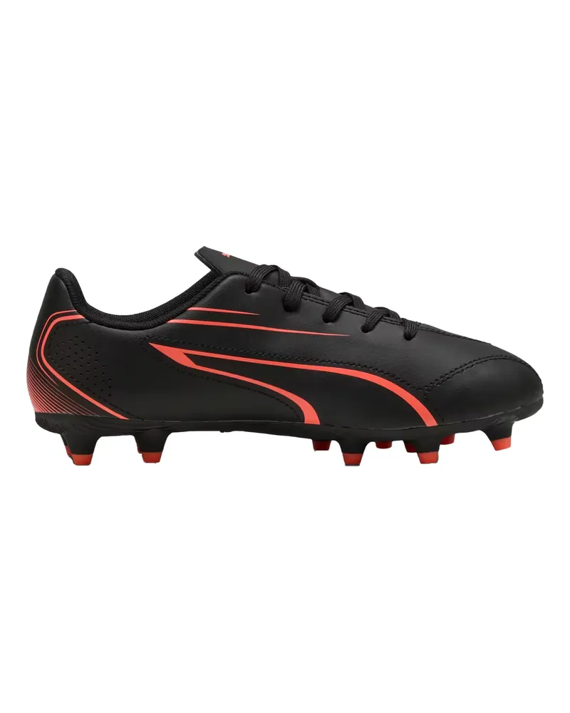 Puma Vitoria FG/AG" Fußball-Stiefel für Herren (Schwarz/Rot Schwarz