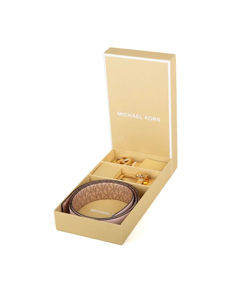 Michael Kors Gürtel Puderrosé Roségold Rosé