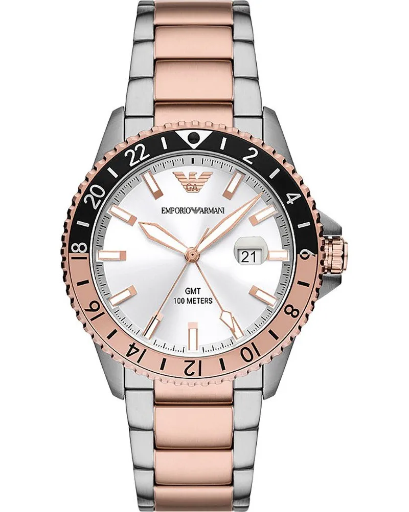 Emporio Armani Diver Mehrfarbig Herren Armbanduhr AR11591 Mehrfarbig