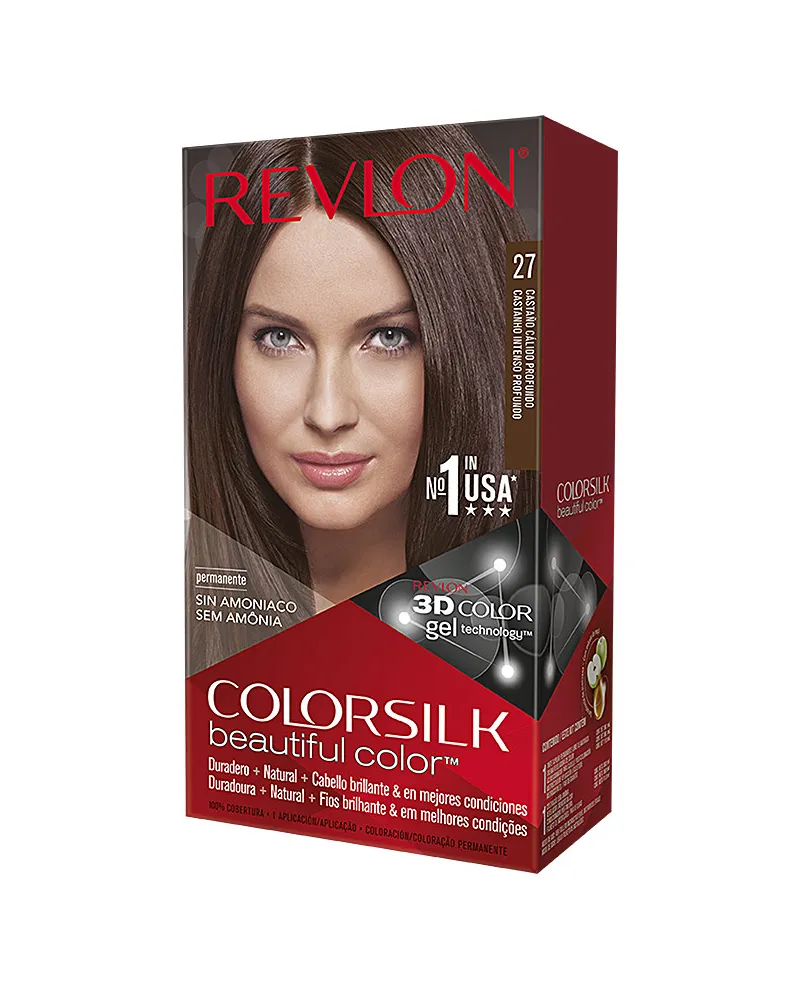 Revlon Colorsilk Tinte #27-castaño Calido Profundo 