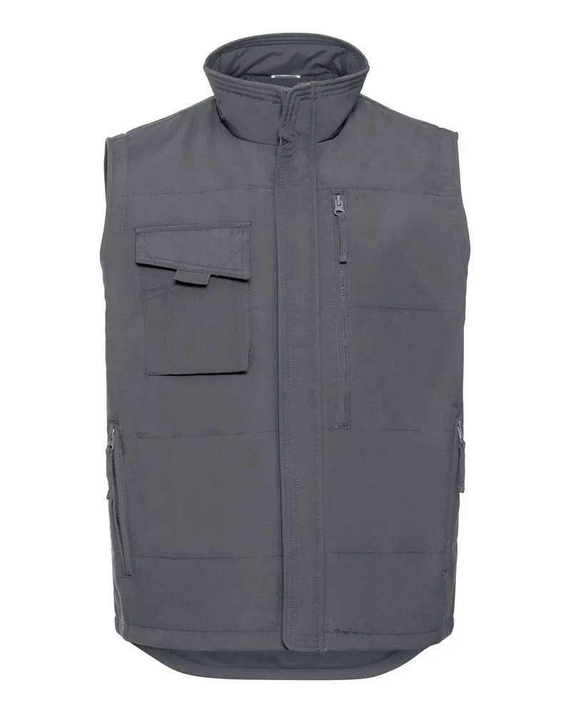 Russell Athletic Russell - Weste für Herren (Grau Dunkelgrau