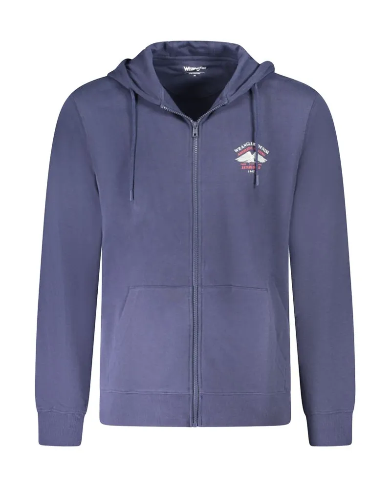 Wrangler Zip‑Hoodie WW0DM4014 - Dunkelgrau Dunkelgrau