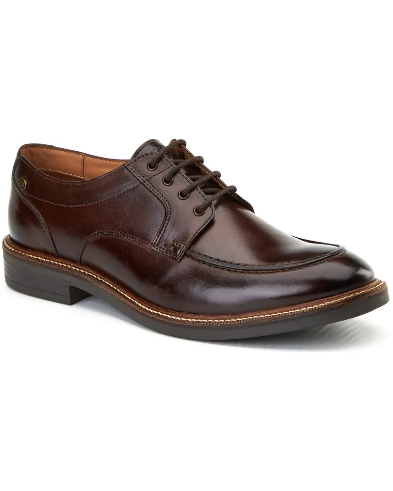 Base London Surrey Leder Herren Schnürschuhe Burnt Brown Braun