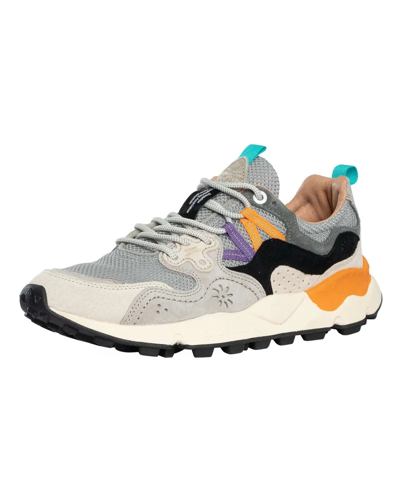 Flower MOUNTAIN Yamano Wildleder-Sneaker, Weiß Weiß